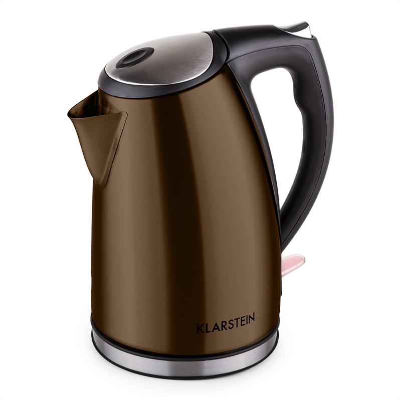 Klarstein Karstein Ariela, 2200 W, 1,7 l, rýchlovarná kanvica, čokoládovohnedá