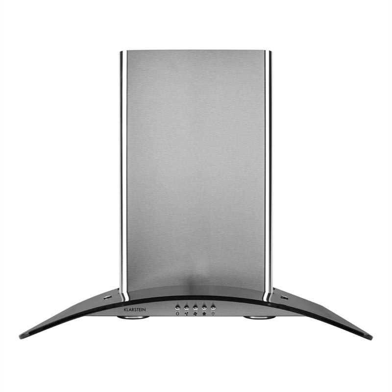Klarstein GL60WSB komínový digestor, 60 cm, 350 m3/h, nerezová oceľ – Obrázok 2