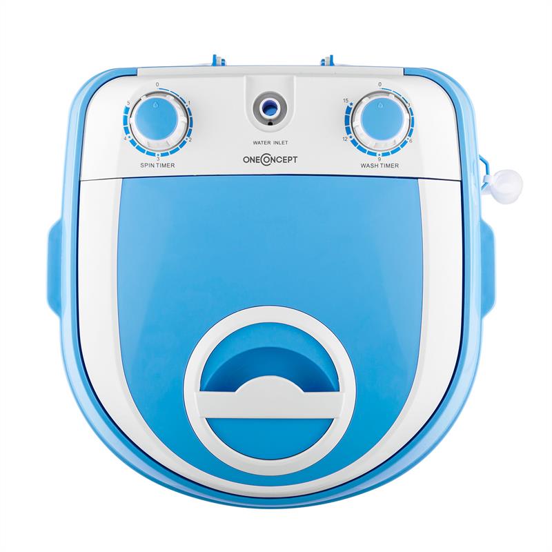 OneConcept SG003, 180 W, 2,8 kg, mini práčka, odstreďovanie, IPX4 – Obrázok 3