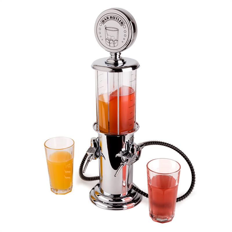 OneConcept Hazzlehov Duett Bar Butler, 2 x 450 ml – Obrázok 3