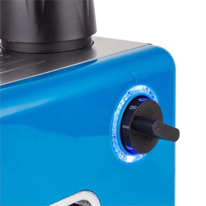 Klarstein oneConcept Sagrada Azzuro, 800 W, 3,5 bar, 4 šálky, stroj na espresso, nerezová oceľ – Obrázok 4