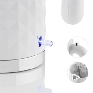Klarstein Granada Bianca, 2200 W, 1,7 l, rýchlovarná kanvica