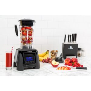 Klarstein Herakles-8G-B, 1800 W, 2 litre, stolný mixér, čierny, zelené smoothie, bez BPA