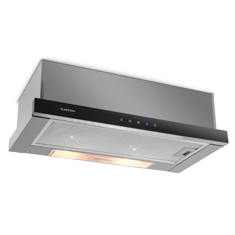 Klarstein Elitessa, 60 cm, komínový odsávač pár, odsávanie, cirkulácia, 330m³/h – Obrázok 4