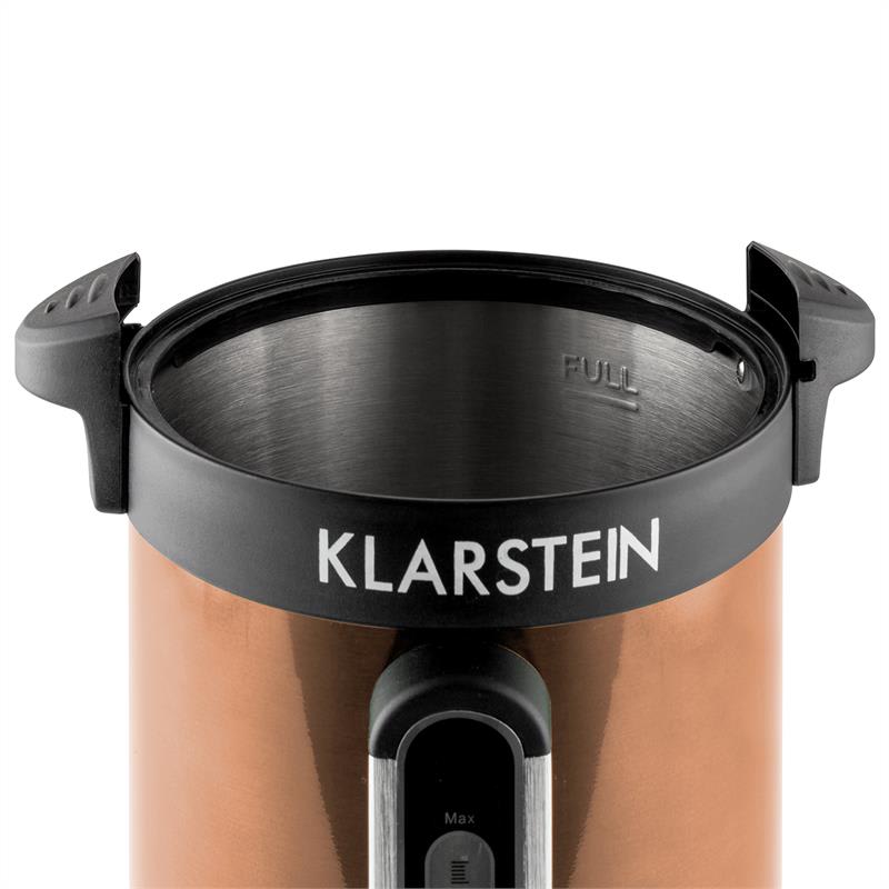 Klarstein Big-Bacchus, 8,8 l, nádoba na varené víno, nerezová oceľ, bronzová, prenosná – Obrázok 4