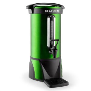 Klarstein Big-Bacchus, 8,8 l, nádoba na varené víno, nerezová oceľ, zelená, prenosná