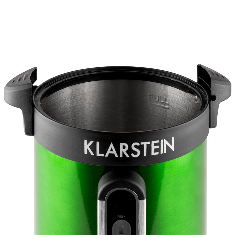 Klarstein Big-Bacchus, 8,8 l, nádoba na varené víno, nerezová oceľ, zelená, prenosná – Obrázok 4