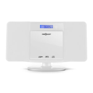 OneConcept V-13 BT, sterosystém s CD MP3 USB bluetooth rádiom, nástenná montáž
