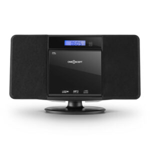 OneConcept V-13 BT, sterosystém s CD MP3 USB bluetooth rádiom, nástenná montáž