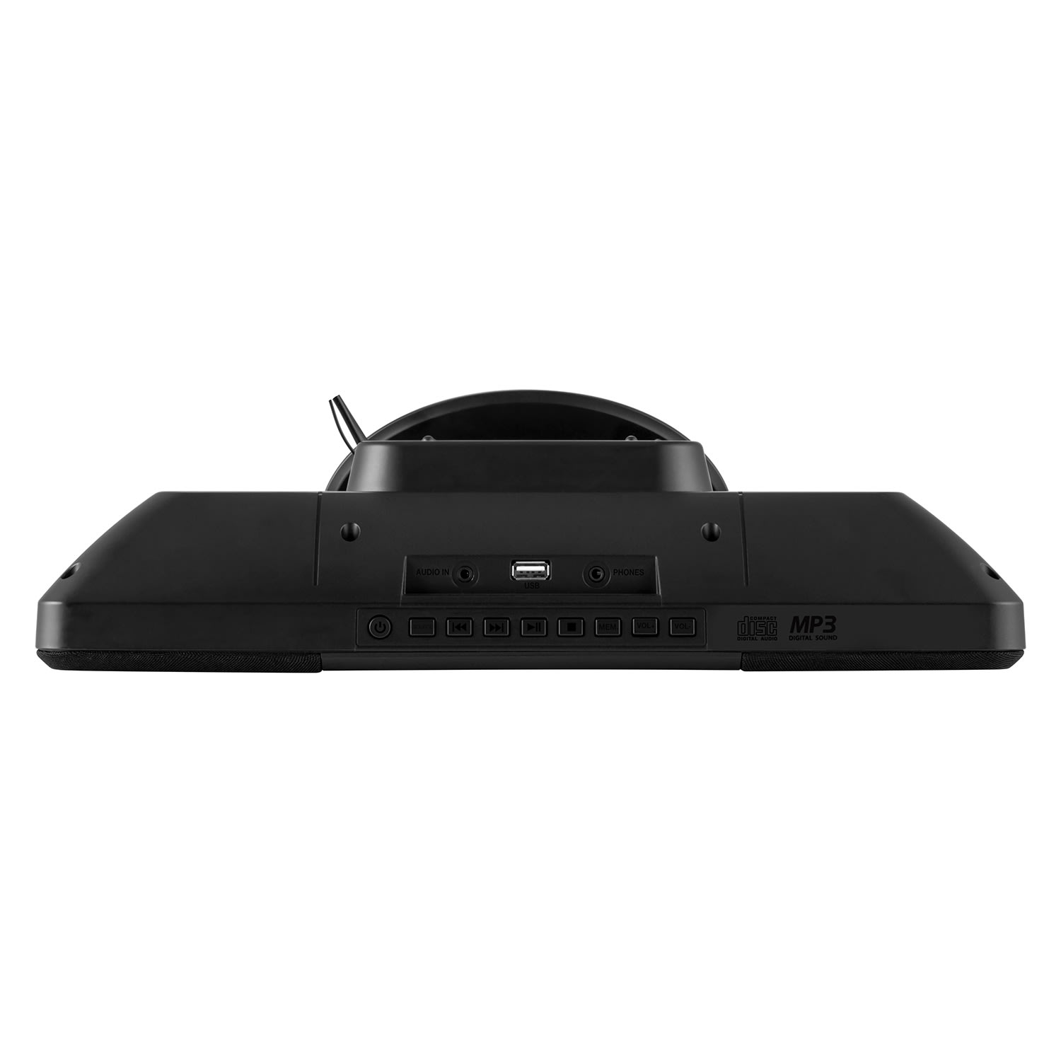 OneConcept V-13 BT, sterosystém s CD MP3 USB bluetooth rádiom, nástenná montáž – Obrázok 3
