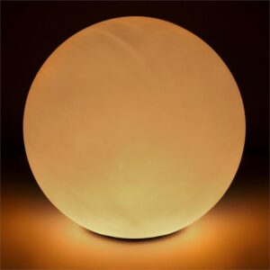 Lightcraft Shineball XL, záhradné svietidlo, guľovité, 50 cm, biele