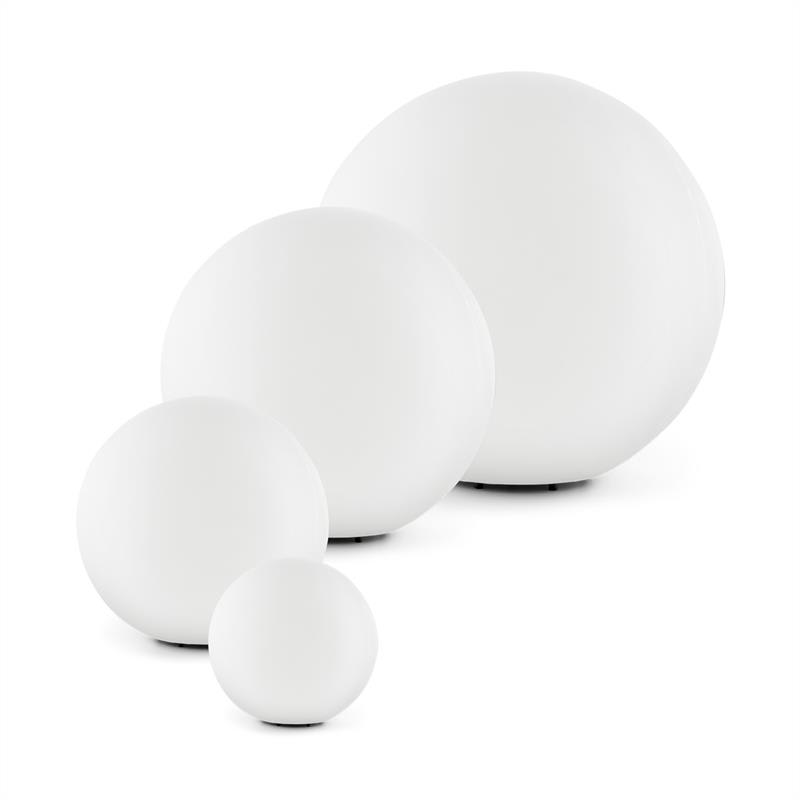 Lightcraft Shineball XL, záhradné svietidlo, guľovité, 50 cm, biele – Obrázok 4