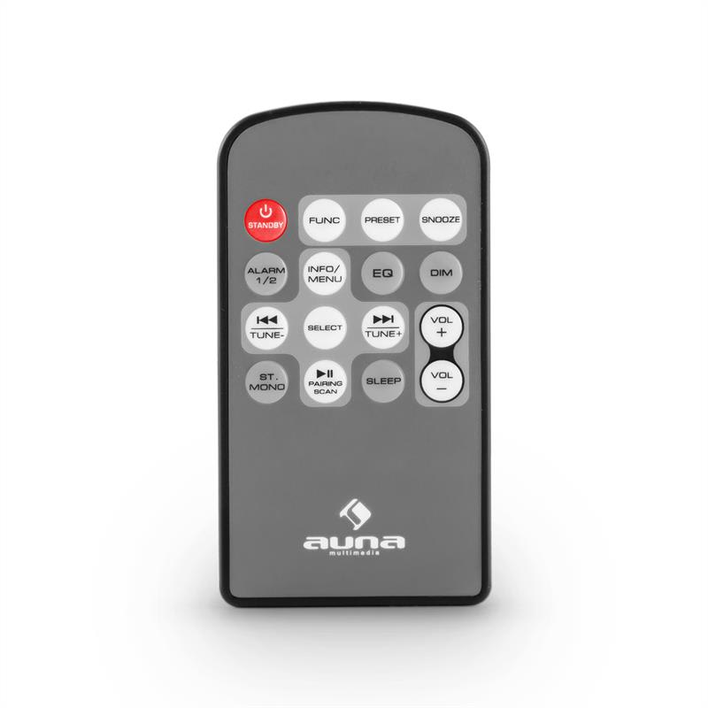 Auna Nizza-BK, DAB+ retro rádio, bluetooth, FM, AUX, 2.1, subwoofer – Obrázok 4