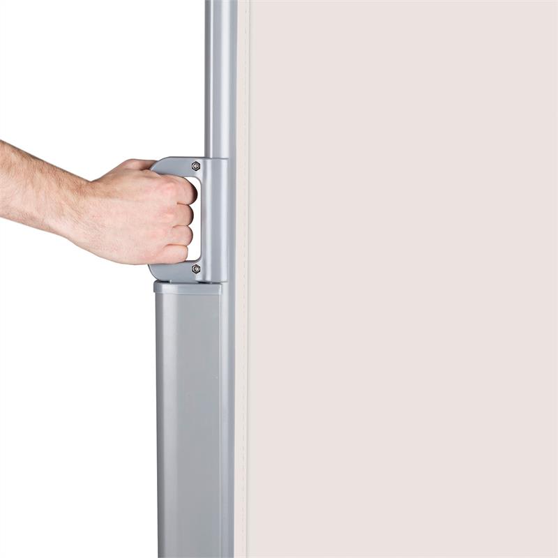 Blumfeldt Bari 316, bočná clona, bočná roleta, 300 x 160 cm, hliník, krémovo piesková – Obrázok 3
