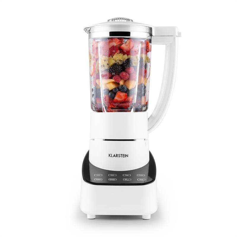 Klarstein Touch & Go, stolný mixér, 700 W, 1,5 l, sklenený džbán, dotykové ovládanie, biely – Obrázok 3