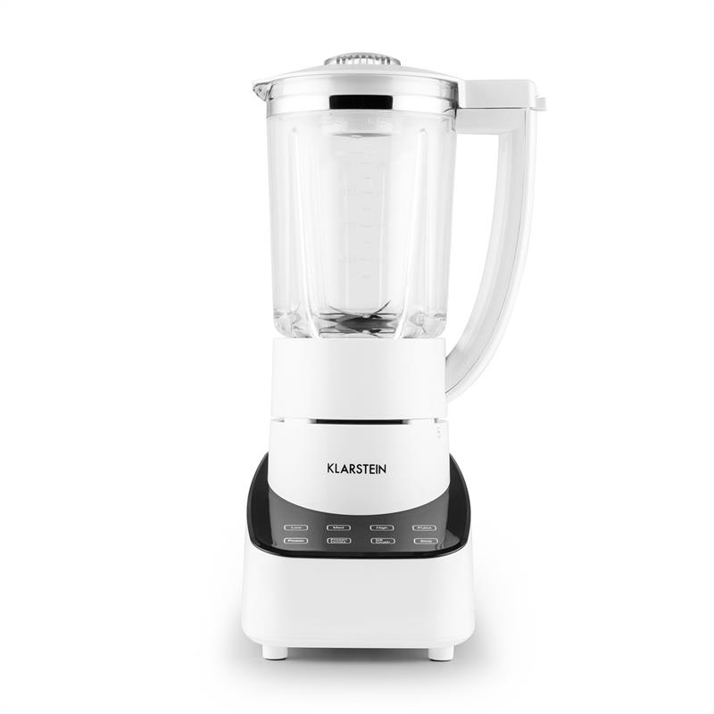 Klarstein Touch & Go, stolný mixér, 700 W, 1,5 l, sklenený džbán, dotykové ovládanie, biely – Obrázok 4
