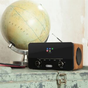 Auna Connect 150, 2.1 internetové rádio s mediaprehrávačom, WiFi, LAN, WD, USB, DAB+, FM, RDS