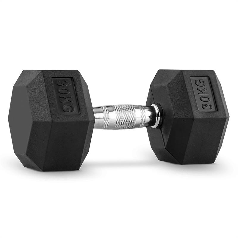 Capital Sports Hexbell 30, 30kg, krátkoručná činka (dumbbell) – Obrázok 2