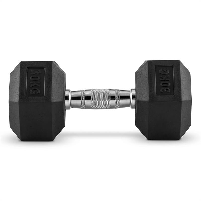 Capital Sports Hexbell 30, 30kg, krátkoručná činka (dumbbell) – Obrázok 3