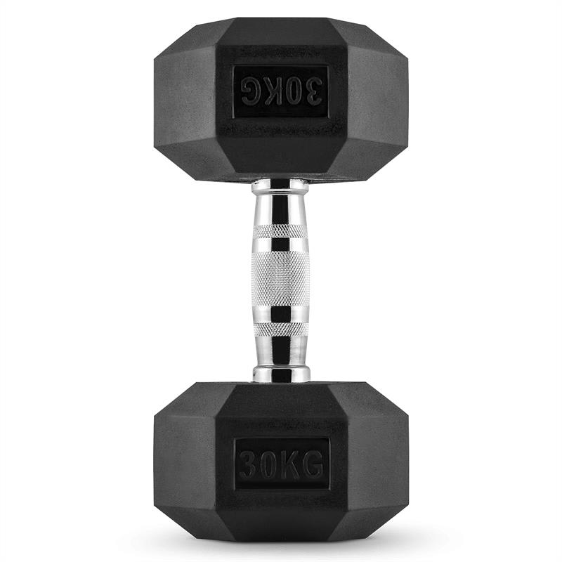 Capital Sports Hexbell 30, 30kg, krátkoručná činka (dumbbell) – Obrázok 4