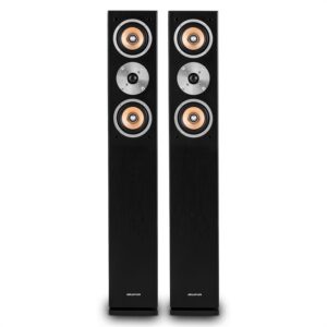 Auna Linie 501 FS BK, 280W, dvojica stojacich vežovitých reproduktorov, pasívne, čierne