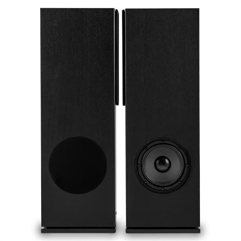 Auna Linie 501 FS BK, 280W, dvojica stojacich vežovitých reproduktorov, pasívne, čierne – Obrázok 3