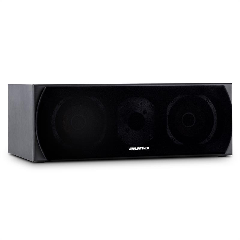 Auna Linie 501 CS-BK, 120W, pasívny centrálny reproduktor, čierny
