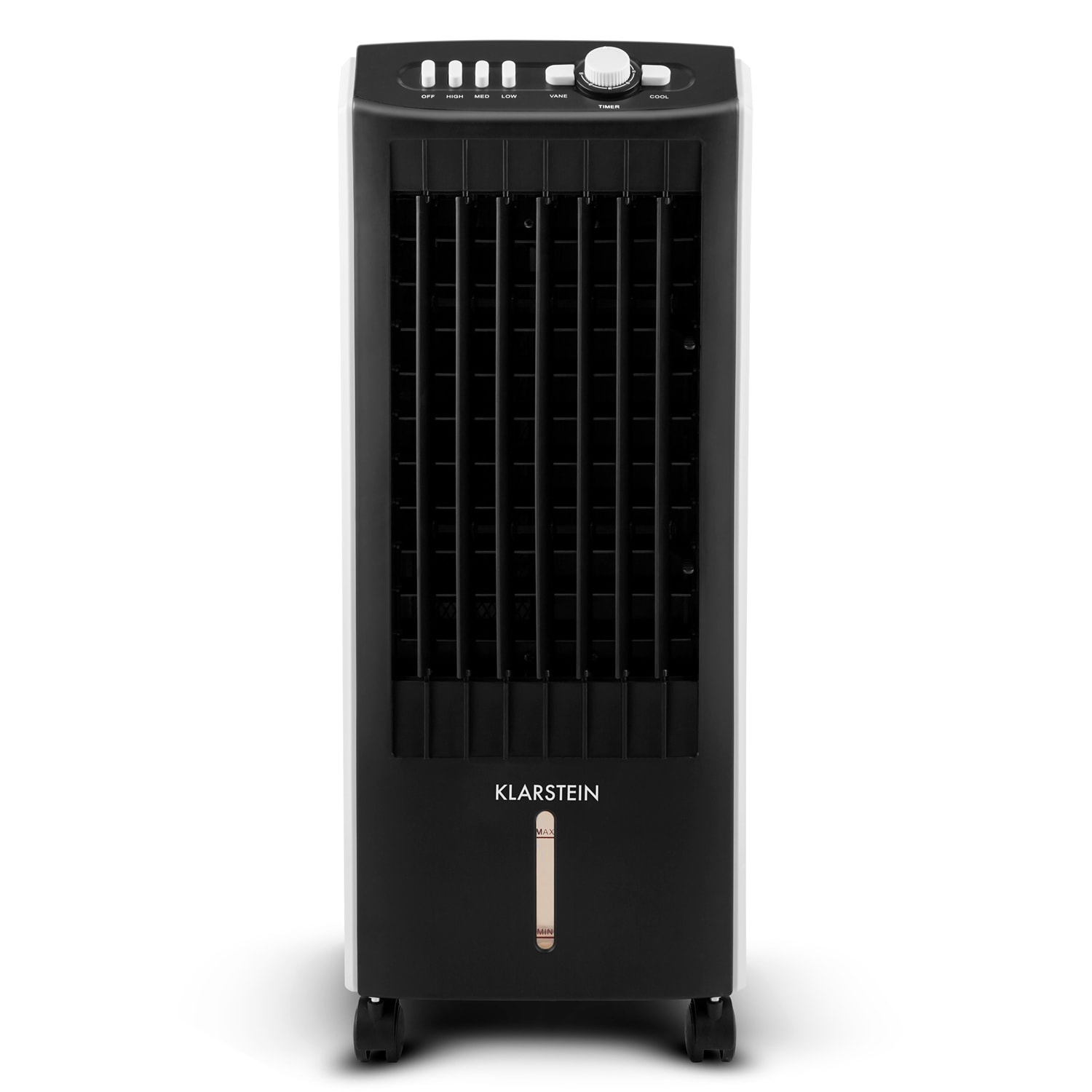 Klarstein MCH-1 v2, ochladzovač vzduchu, klimatizačné zariadenie V2, ventilátor 3-in-1, mobilný, 65 W – Obrázok 2