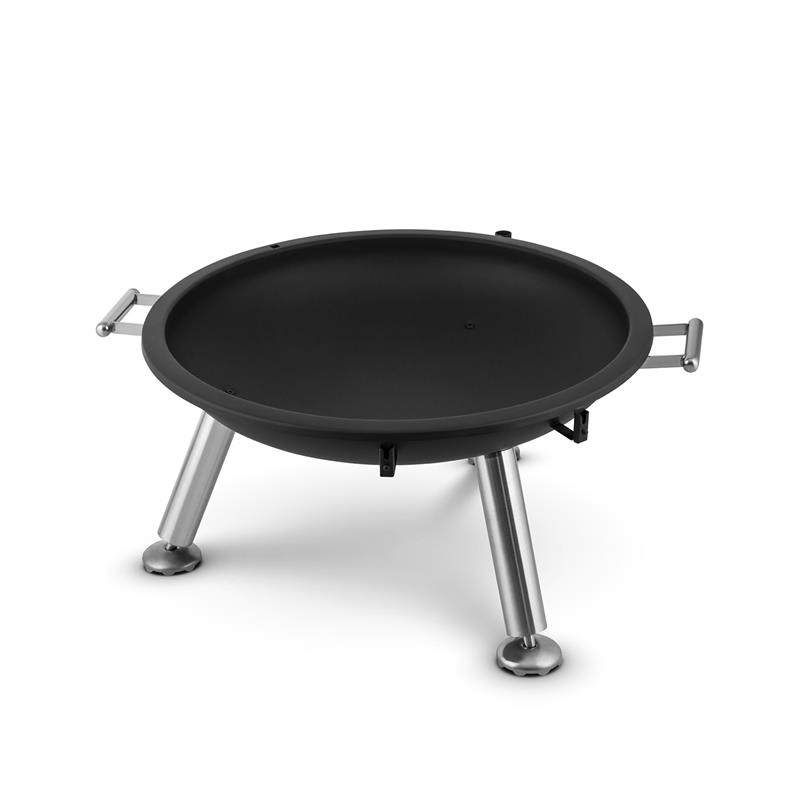 Blumfeldt Turion, závesný otočný gril, ohnisko, Ø 80 cm, BBQ, lanový pohon, nehrdzavejúca oceľ – Obrázok 4