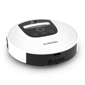 Klarstein Cleanhero, robotický vysávač, automatický, diaľkové ovládanie, biely