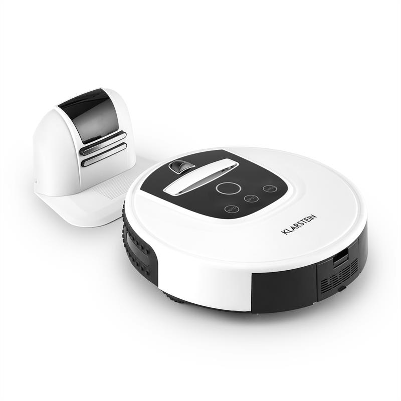Klarstein Cleanhero, robotický vysávač, automatický, diaľkové ovládanie, biely – Obrázok 2
