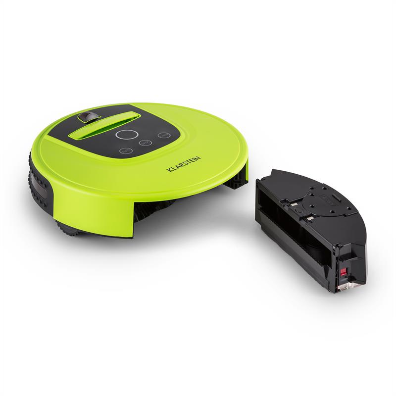 Klarstein Cleanhero, robotický vysávač, automatický, diaľkové ovládanie, zelený – Obrázok 3