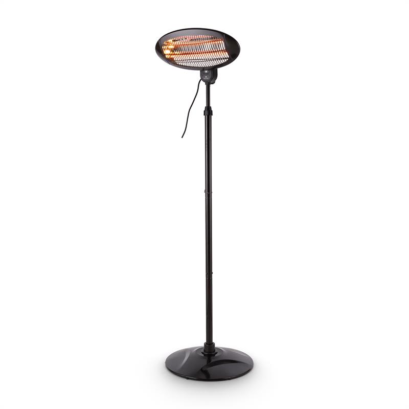 Blumfeldt Shiny Hot Roddy, ohrievač, infračervená lampa, kremeň, 1300 W – Obrázok 4