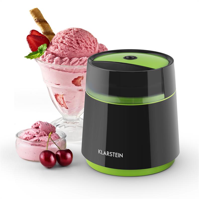 Klarstein Bacio Nero, 0,8l, čierno-zelený, zmrzlinovač – Obrázok 4
