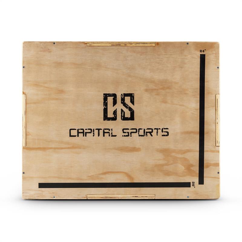 Capital Sports Shineater, Plyo Box s tromi výškami 20" 24" 30" – Obrázok 3