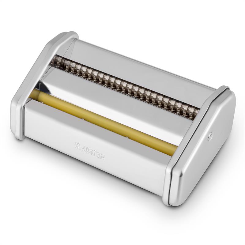 Klarstein Siena Pasta Maker, 3 mm & 45 mm, násada na prípravu cestovín, príslušenstvo, nehrdzavejúca oceľ – Obrázok 3