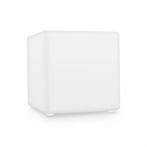Blumfeldt Shinecube, LED kocka na sedenie, 30 x 30 x 30 cm, svietiaca kocka, 16 LED, diaľkové ovládanie