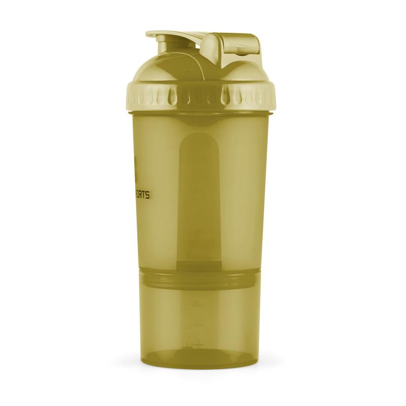 Capital Sports Shakster, šejker na proteínový nápoj, 600 ml, miešacia gulička, dóza na tabletky, zelený – Obrázok 2