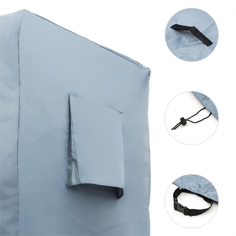 Klarstein Protector 114PRO, kryt na gril, 53 x 89 x 114 cm, vrátane tašky – Obrázok 3