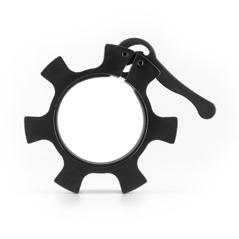 Capital Sports Tigthor, čierne, uzávery na činky, pár, 50 mm – Obrázok 2