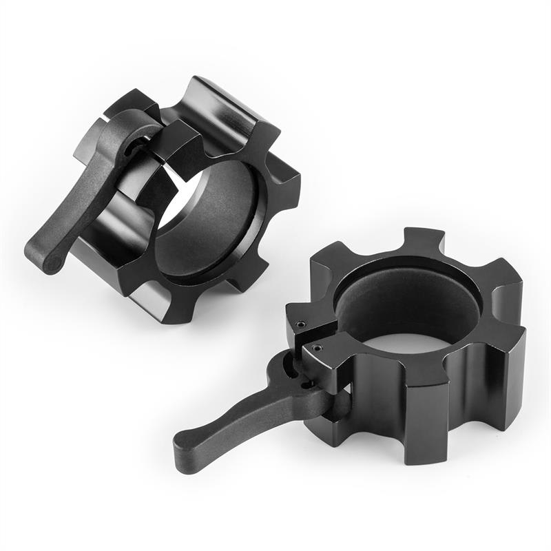 Capital Sports Tigthor, čierne, uzávery na činky, pár, 50 mm – Obrázok 4
