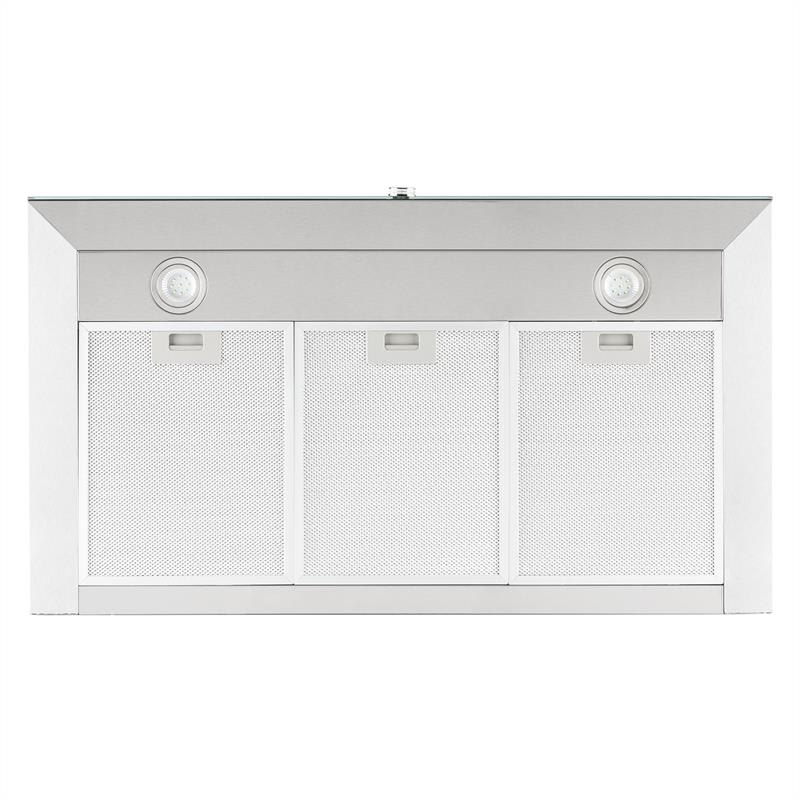 Klarstein Matthea, digestor, ušľachtilá oceľ, 90 cm, nástenná montáž, 541 m³/h, sklo, LED – Obrázok 4