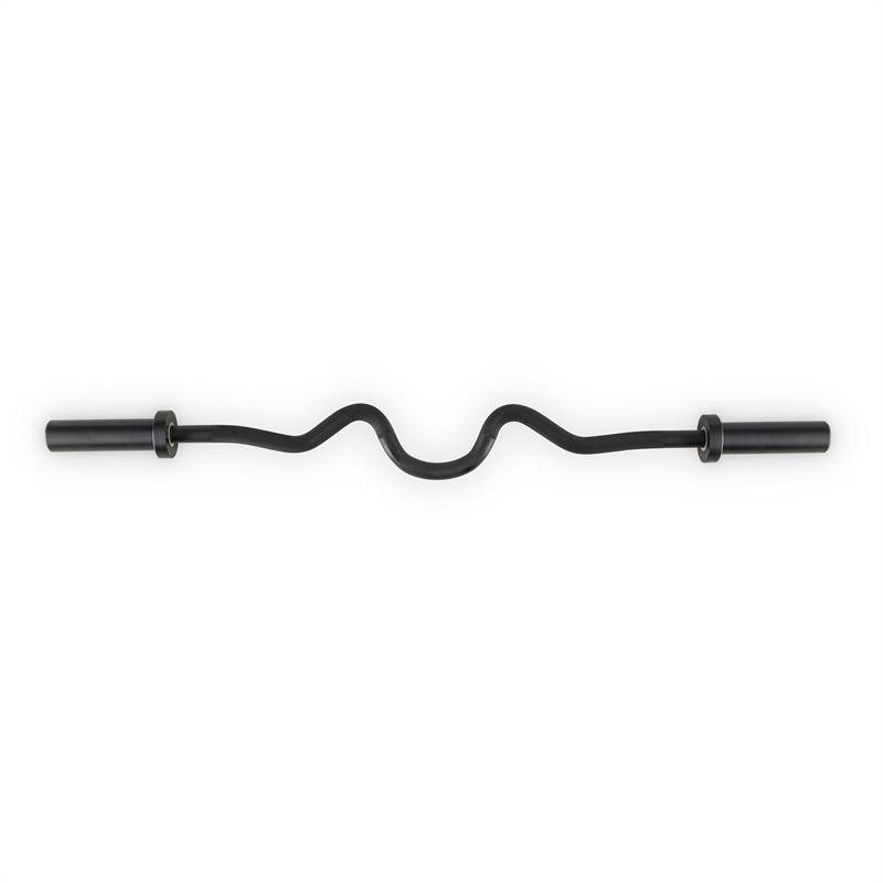 Capital Sports Accretor 120 SC Supercurl Bar, lomená činková os, 120 cm, 50 mm, max. 272 kg, oceľ, čierna – Obrázok 2