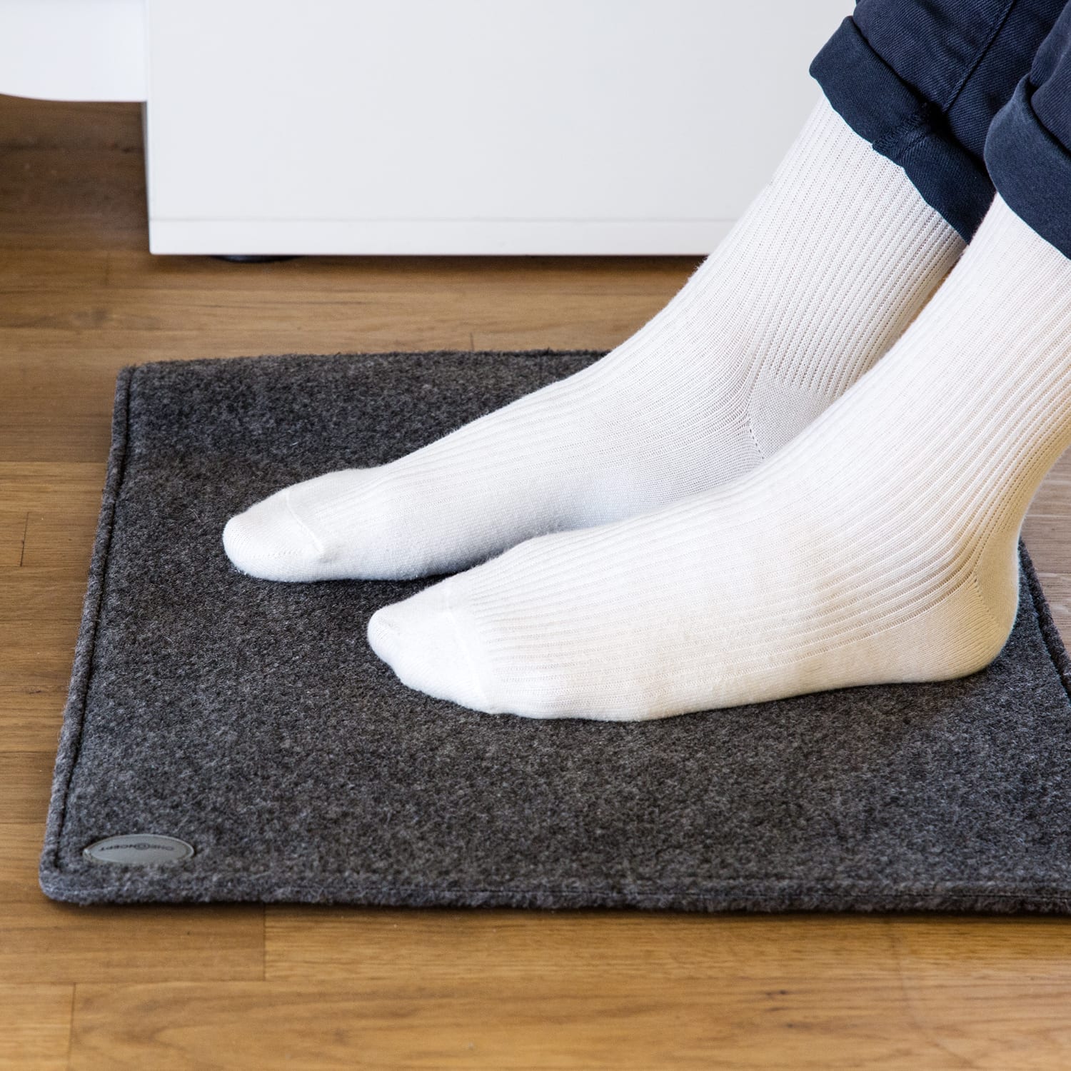 OneConcept Magic-Carpet, výhrievacia podložka, 75 W, 40 x 60 cm, 3 úrovne ohrevu, antracit – Obrázok 2