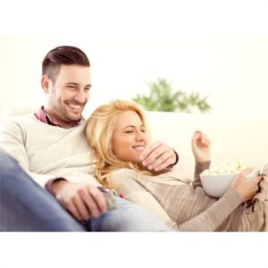 OneConcept Couchpotato, červený, popcornovač, elektrické zariadenie na prípravu popcornu