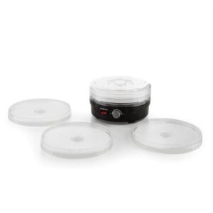 OneConcept Bonsai, čierna, sušička, 5 poschodí, dehydrátor, 250 W