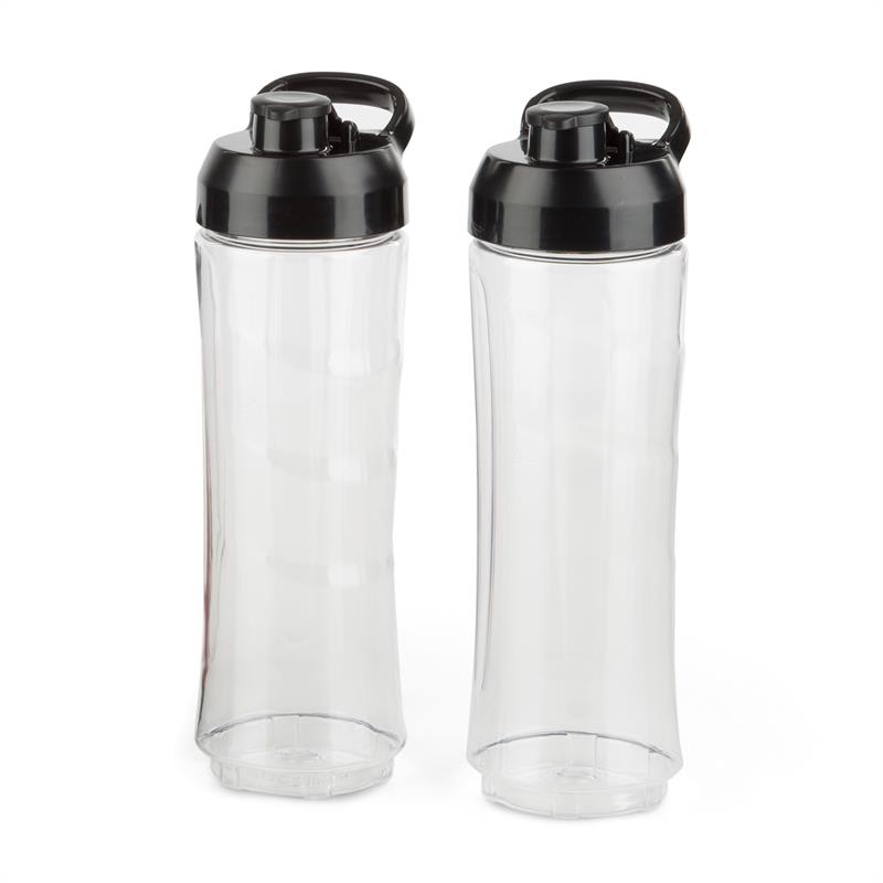 Klarstein Tuttifrutti, čierny, mini mixér, 350 W, 800 ml, krížové čepele, bez BPA – Obrázok 2