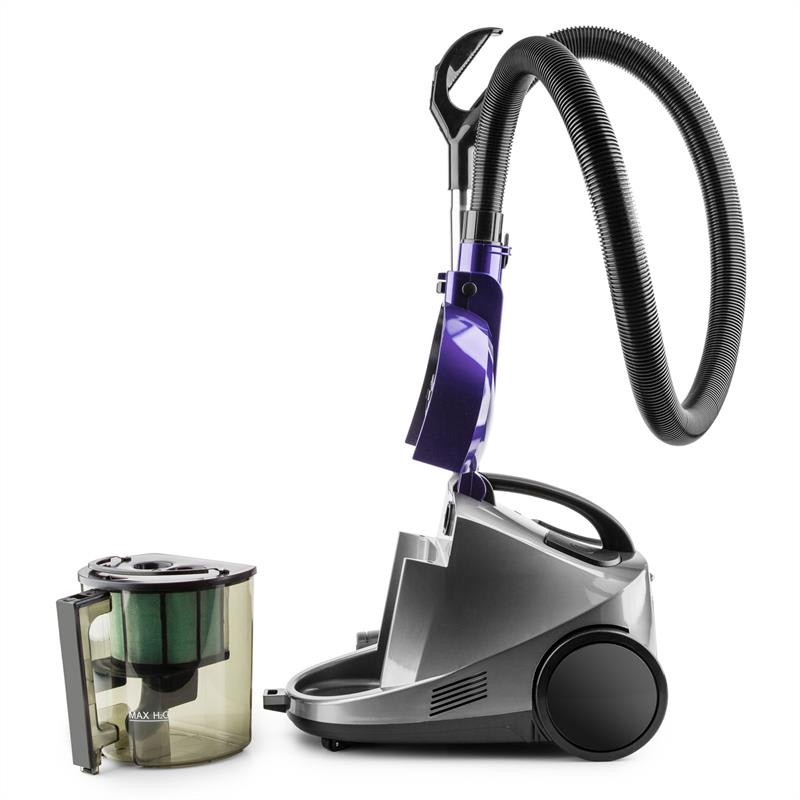 OneConcept Aquapura, fialový, vodný vysávač, mokré/suché vysávanie, HEPA filter – Obrázok 3