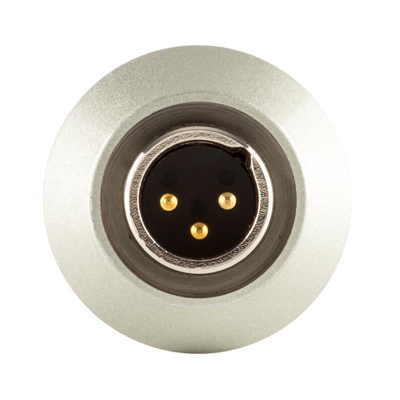 OneConcept Mic-700, strieborný, štúdiový mikrofón, Ø34 mm, univerzálny, pavúk, ochrana pred vetrom, XLR – Obrázok 2