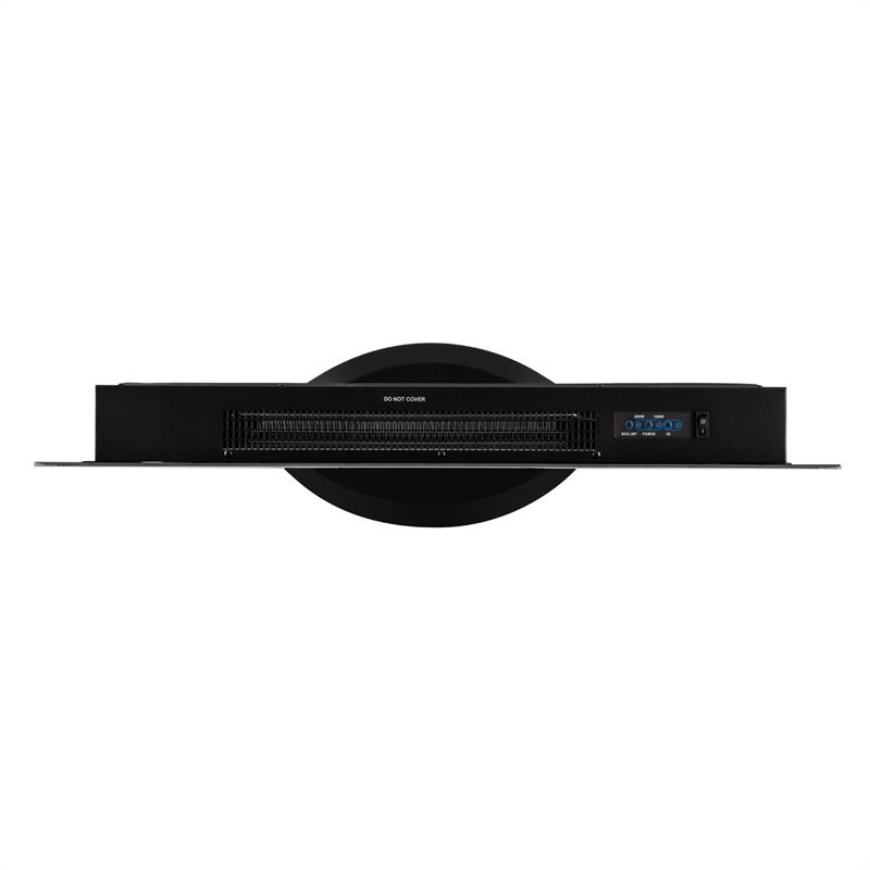 Klarstein Basel, elektrický krb, 2000 W, LED, diaľkové ovládanie – Obrázok 4